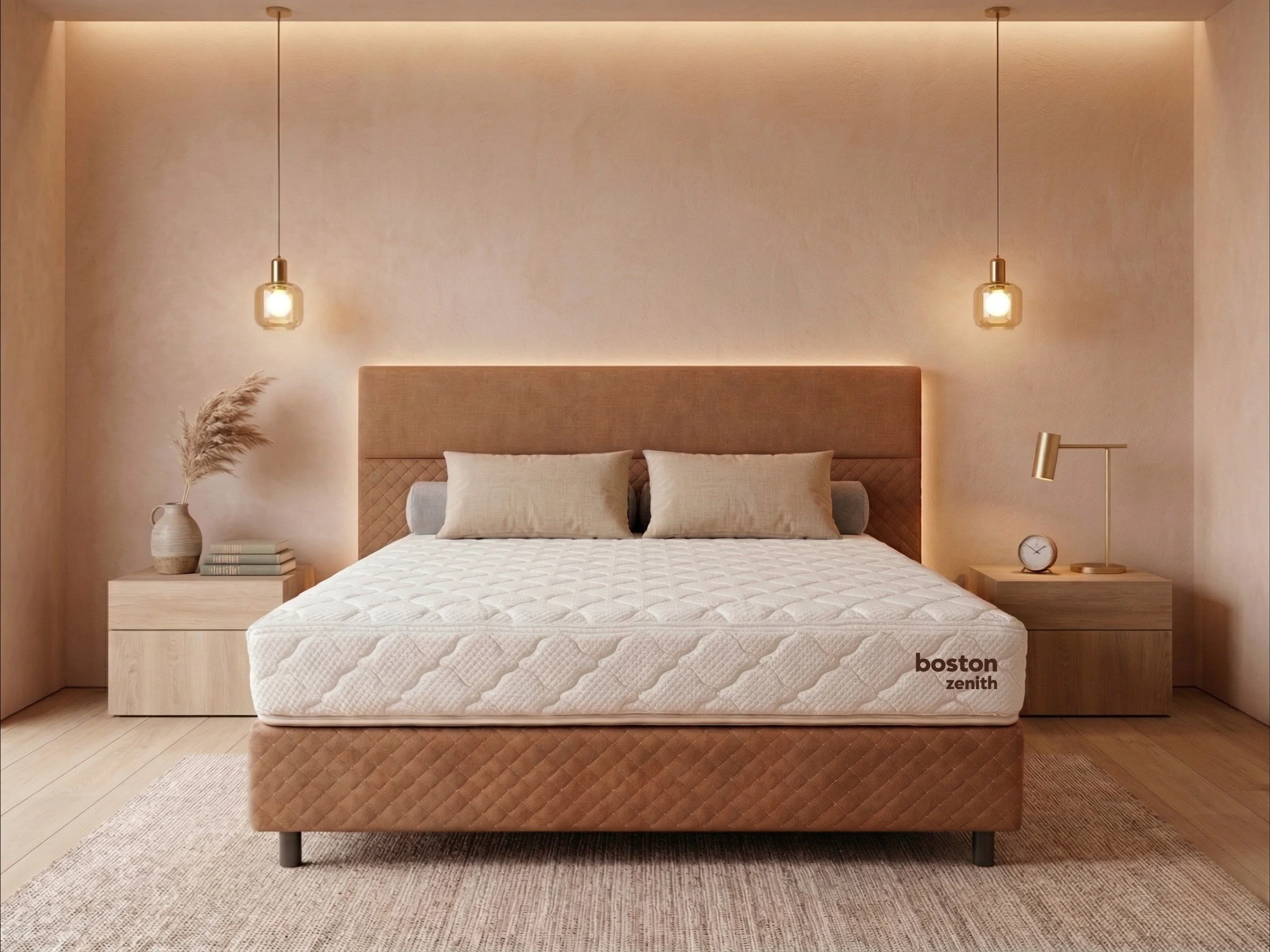 Boston Zenith Organic Natural Latex Pocket Spring Mattress